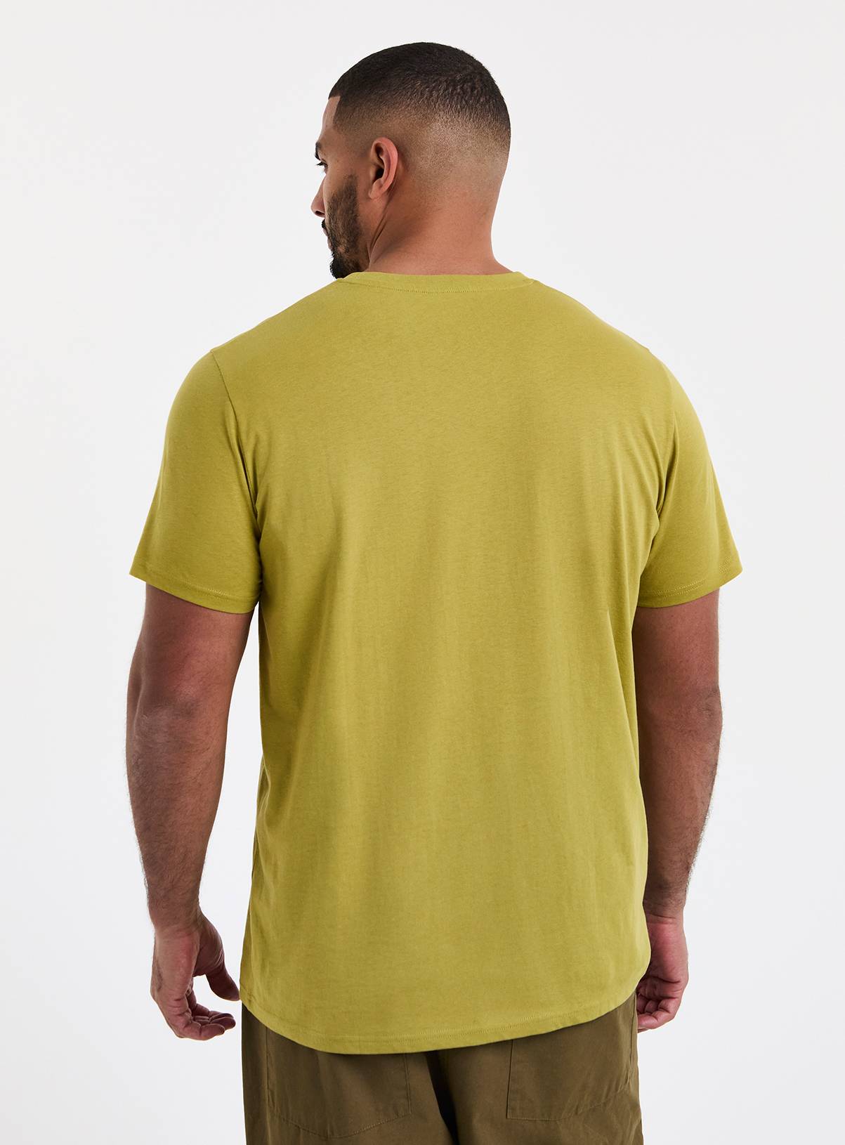 JACAMO 5 Pack Pure Cotton Crew Neck T-shirts L - Image 3